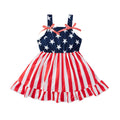 New Independence Day Sling Dress 4th Of July
