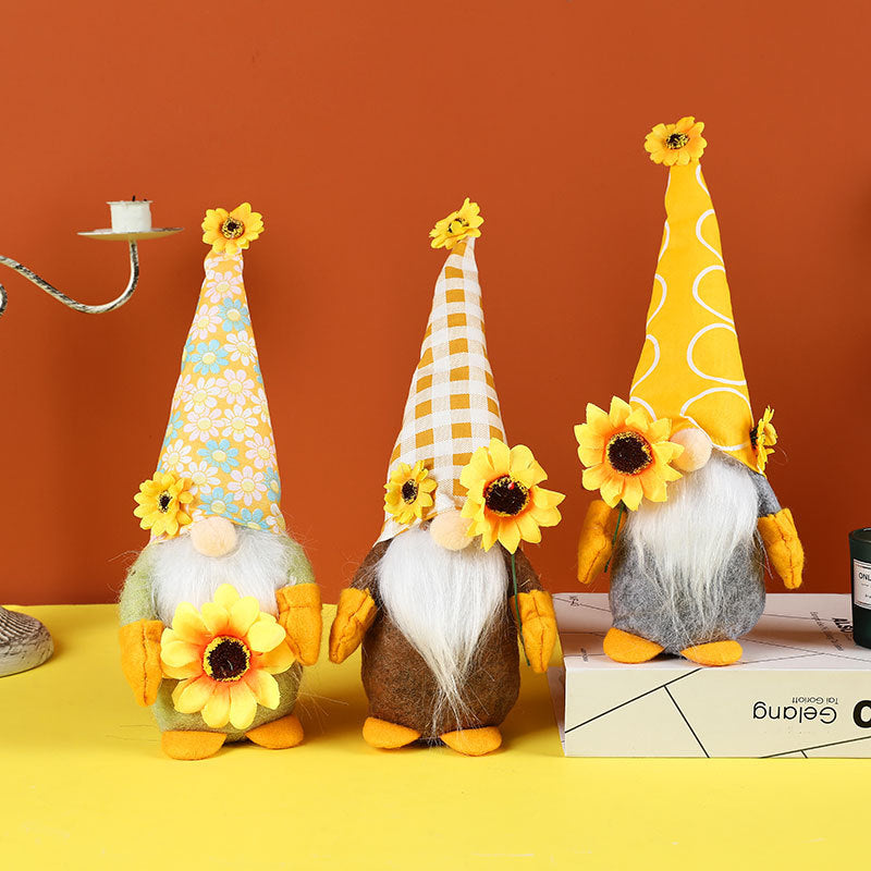 Summer Sunflower Festival Sunflower Goblin Doll Decorations