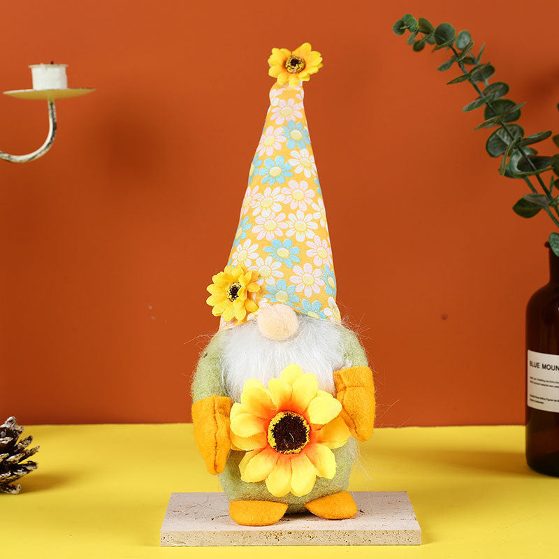 Summer Sunflower Festival Sunflower Goblin Doll Decorations