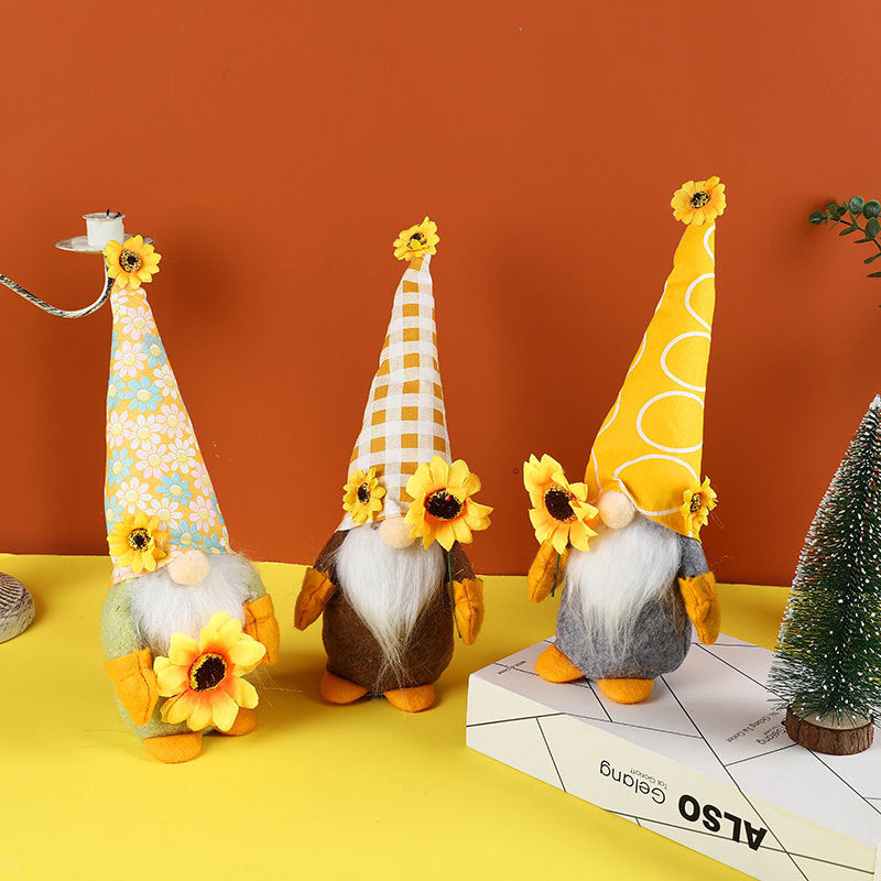 Summer Sunflower Festival Sunflower Goblin Doll Decorations