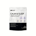 Calm & Sleep Adaptogenic Drink Mix - Raspberry Lemonade, 0 Sugars - L-Theanine, Ashwagandha & Magnesium For Relaxation & Rest, 24 Packets