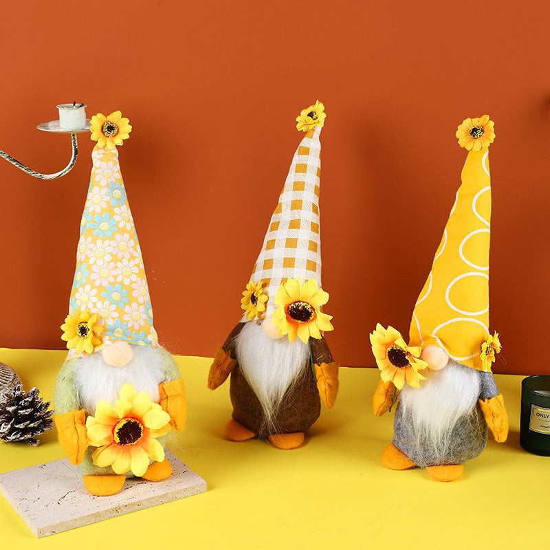 Summer Sunflower Festival Sunflower Goblin Doll Decorations
